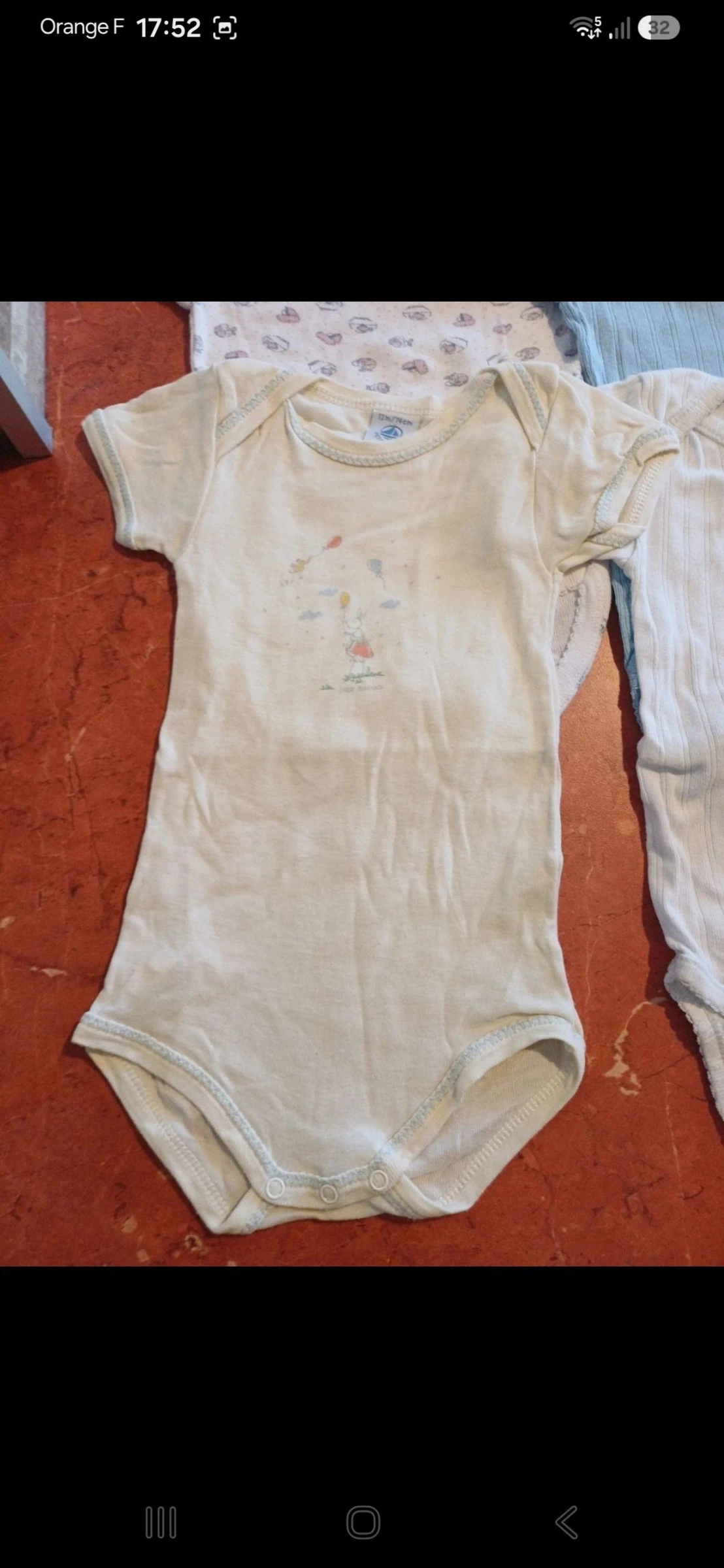 Lot van 4 babyrompertjes maat 12 maanden – photo 2
